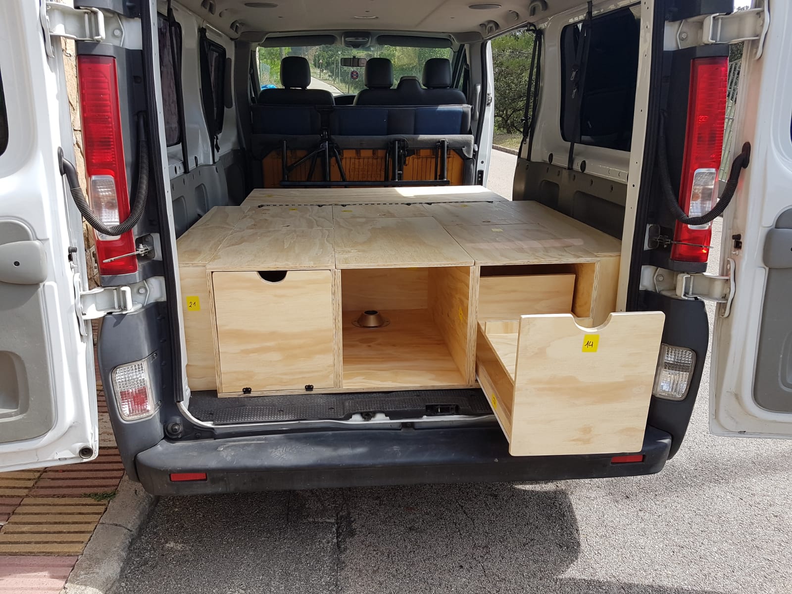 Kit de meubles de campingcar pour tous les types de fourgons Camperízate